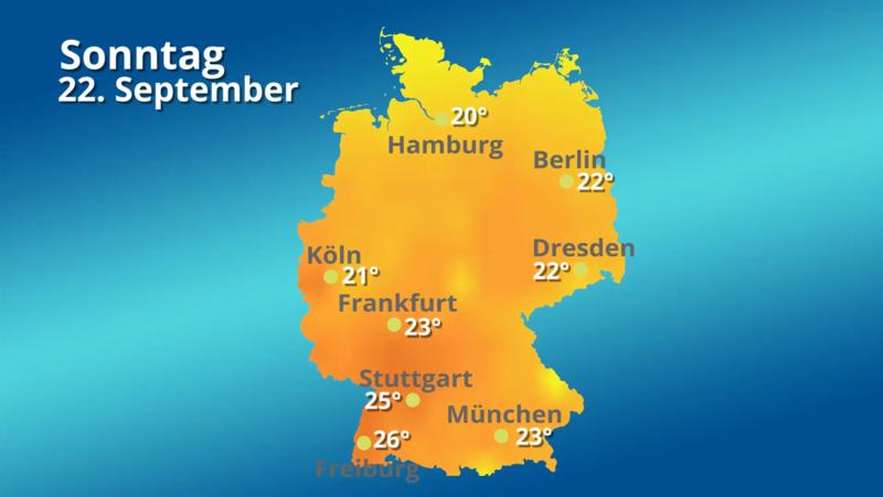 Die Höchstwerte für 14 Tage Durchhänger in der Woche, Wochenende wieder top