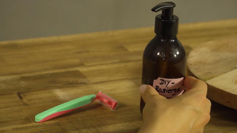 Nachhaltig und sooo pflegend Rasiergel aus 2 Zutaten selbstgemacht!