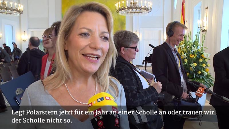 Neuigkeiten von der "Polarstern" "Die Eisscholle ist ausgewählt"