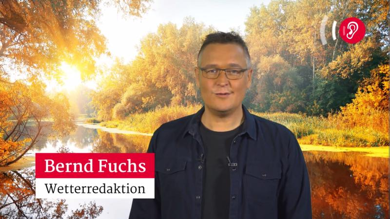 Der Wetterbericht Warm, wärmer, Wochenende!