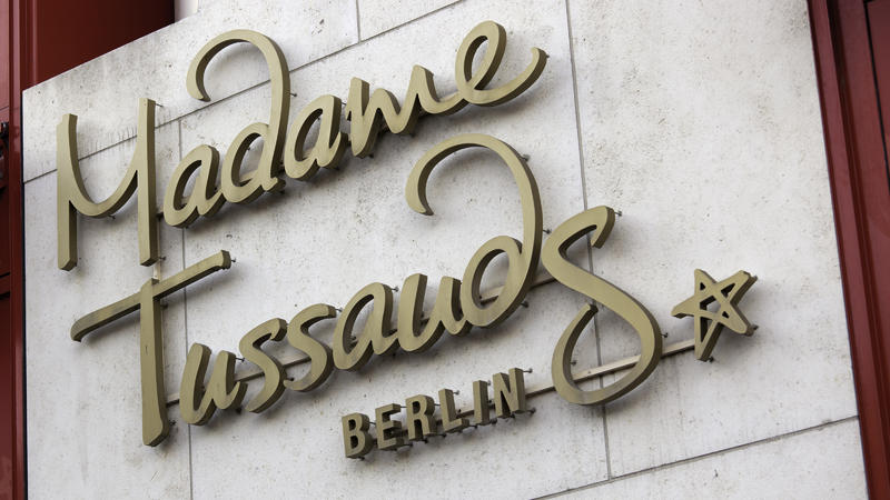 Logo von Madame Tussauds in Berlin.