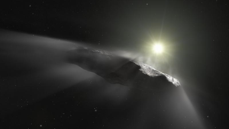 Mysteriöser Asteroid Komet Oumuamua