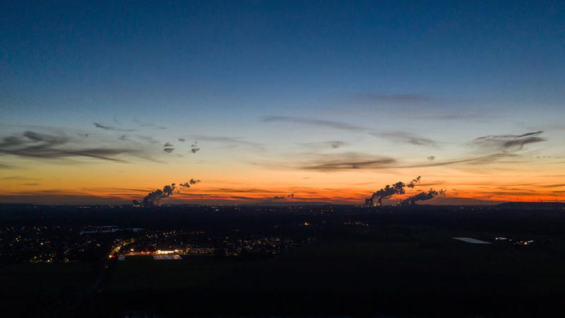 Sonnenuntergang in NRW