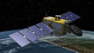 HANDOUT - Undated artist image shows the Jason-2 satellite (Jason-2) of the Ocean Surface Topography Mission which was launched June 20th, 2008 from Space Launch Complex-2 at Vandenberg Air Force, California. This important radar altimetry satellite has orbited Earth more than 18,000 times during its four year lifetime, contributing to a 20-year record of global sea surface height measurements. Although the trend has been a steady 3.2 mm per year rise in sea level as measured by Jason-2 and its predecessors, last year the satellite's measurements indicated a 5 mm (0.2 inch) dip in sea level. This temporary dip was easily explained. Measurements of global water transport from NASA's Grace mission showed that about a trillion tons of water that would have normally fallen on the ocean, was instead deposited on land, mostly in Australia, resulting in severe flooding in that country.As Jason-2 continues to keep watch over our changing global ocean, we congratulate the mission operations teams at NOAA, Eumetsat, NASA, and CNES on another year of success, with hopes for many more. Photo: NASA |