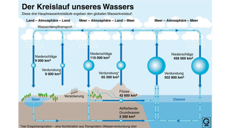 Wetterlexikon: Wasserkreislauf
