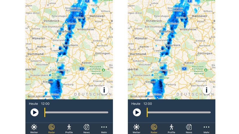 Punktgenaue Vorhersage mit unserer App!