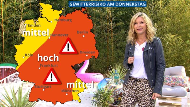 Am Donnerstag besteht eine besonders hohe Gewittergefahr.