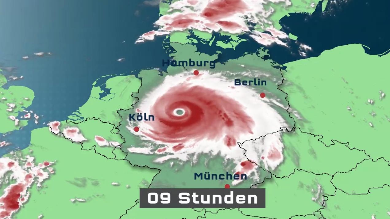 Was Ware Wenn Der Hurrikan Dorian Uber Deutschland Ziehen Wurde Wetter De