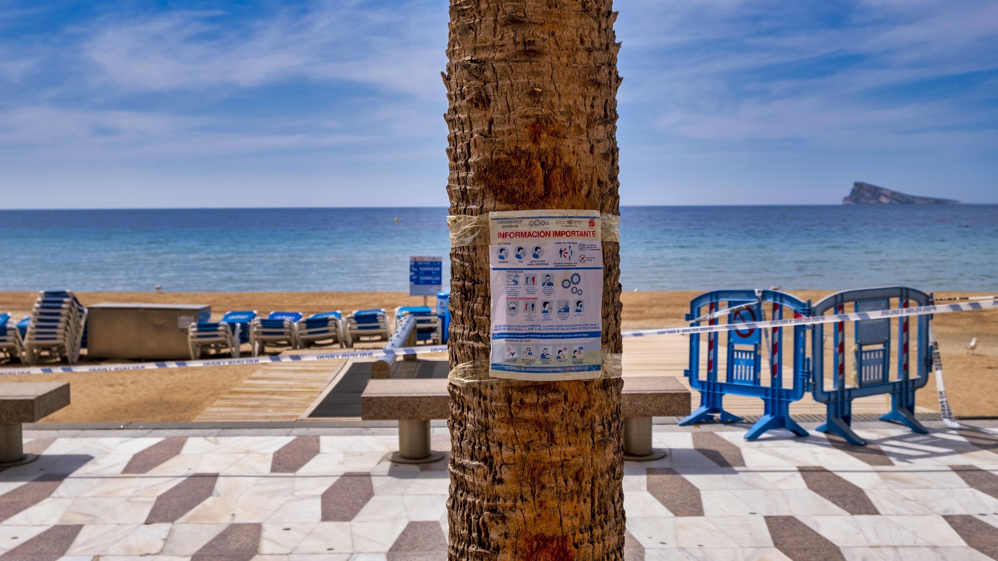 Hoffnung auf Urlaub gebremst: Spanien lässt Touristen erst ...