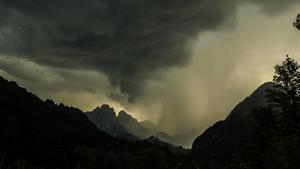 Unwetter drohen in den Alpen