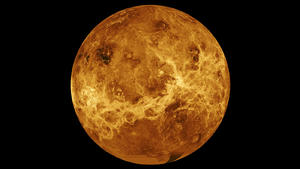 Data from NASA's Magellan spacecraft and Pioneer Venus Orbiter is used in an undated composite image of the planet Venus.  NASA/JPL-Caltech/Handout via REUTERS.  THIS IMAGE HAS BEEN SUPPLIED BY A THIRD PARTY.