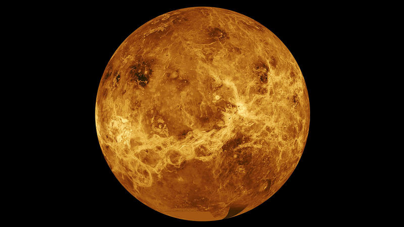 Data from NASA's Magellan spacecraft and Pioneer Venus Orbiter is used in an undated composite image of the planet Venus. NASA/JPL-Caltech/Handout via REUTERS. THIS IMAGE HAS BEEN SUPPLIED BY A THIRD PARTY.
