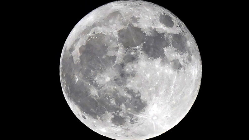  The surface of the Moon can be seen over the skies of St. Louis on Halloween on Saturday, October 31, 2020. According to the Farmer s Almanac, this is the first time this has occurred since 1944. The celestial event is also the second full moon of O
