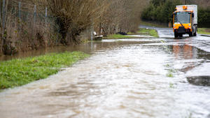 Überflutungen und Hochwassergefahr