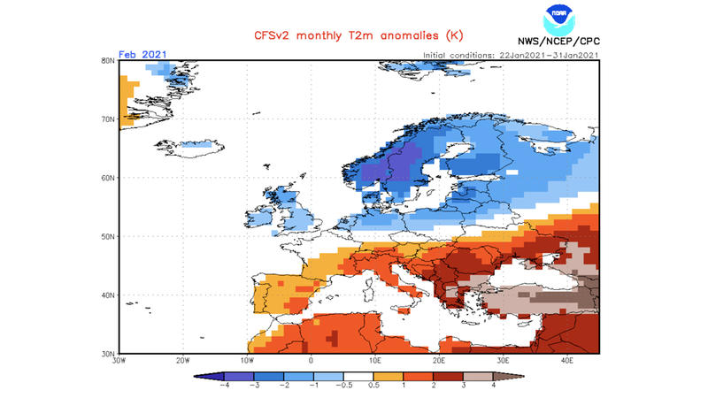 Europa ist wettertechnisch deutlich zweigeteilt und nun kommt nochmal extreme Kälte aus Sibirien.