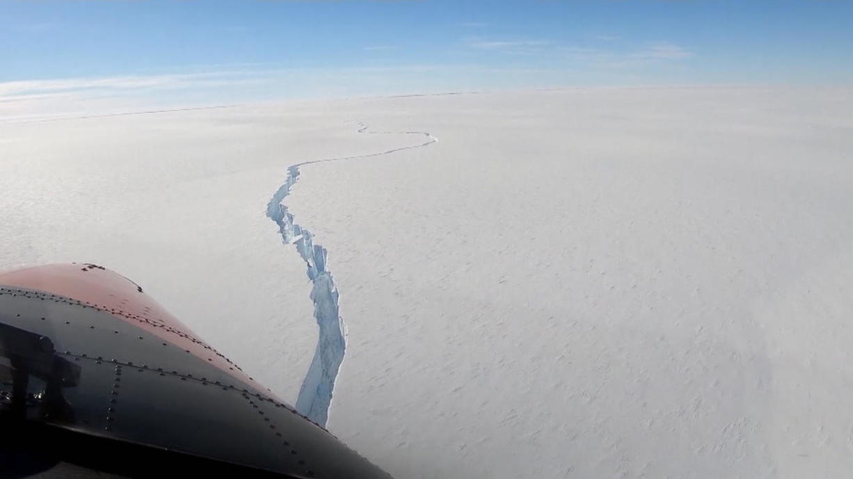 Gigantischer Eisberg abgebrochen