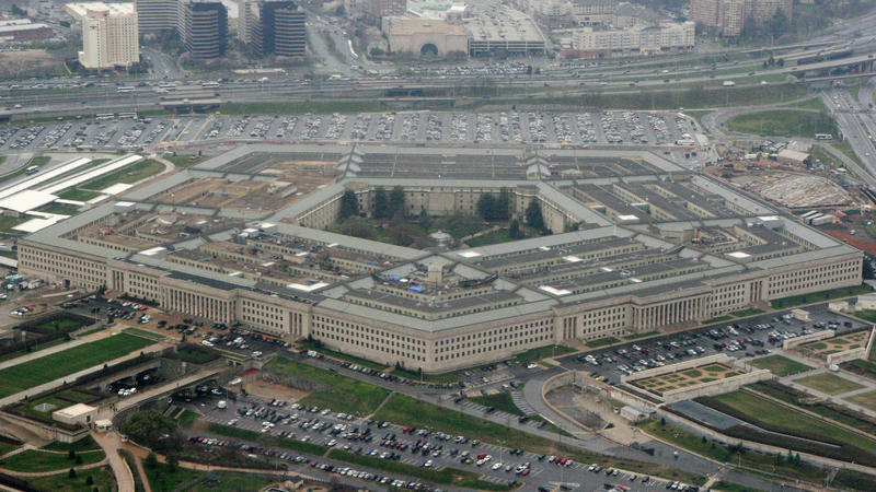 FILE - This March 27, 2008, file photo, shows the Pentagon in Washington. Reports of sexual assaults across the U.S. military increased by a very small amount in 2020, a year when troops were largely locked down for months as bases around the world g