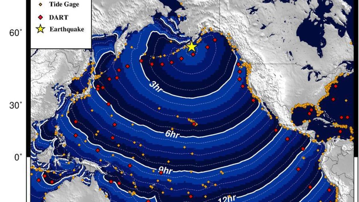 In Alaska hat es ein heftiges Erdbeben der Stärke 8,2 gegeben. Die US-Erdbebenwarte USGS gab die Stärke mit 8,2 an und fand in einer Tiefe von 35 Kilometern statt. Es wurden für mehrere Gebiete Tsunami-Warnungen ausgegeben.