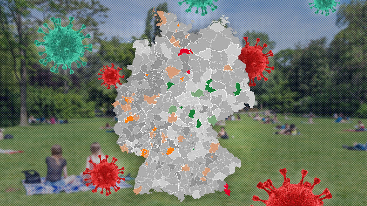 Interaktive Corona-Karte Zur 7-Tage-Inzidenz In Deutschland: Immer Mehr ...