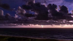 Gewitterstimmung am Meer
