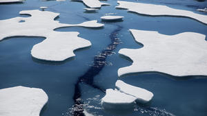 Wieder viel zu wenig Eis am Nordpol