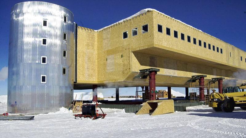 Amundsen-Scott-Station in der Antarktis, Südpol