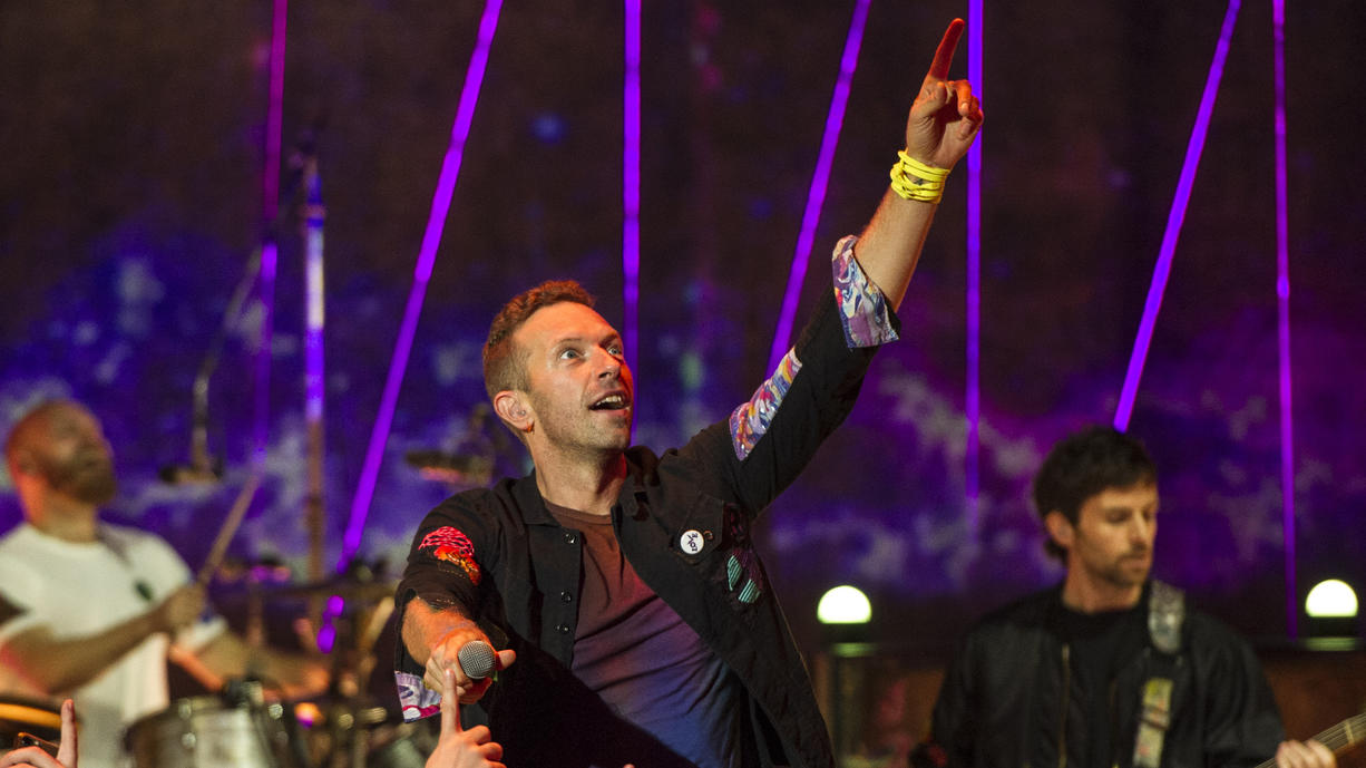 Coldplay-Fans produzieren Öko-Strom