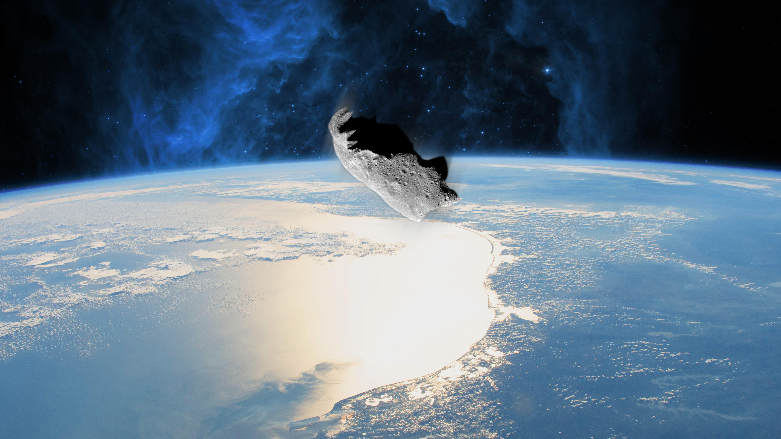 Asteroid rast auf die Erde zu