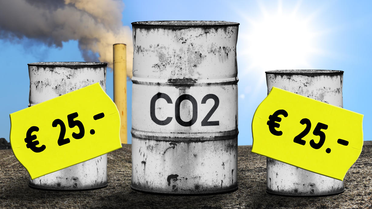 Der CO2-Preis auf Kohle, Benzin, Diesel; Heizöl und Gas, oft CO2-Steuer genannt, wurde im Jahr 2019 in Deutschland eingeführt. Ziel: den Treibhausgas-Ausstoß reduzieren. Wohin sollen die Einnahmen gehen?