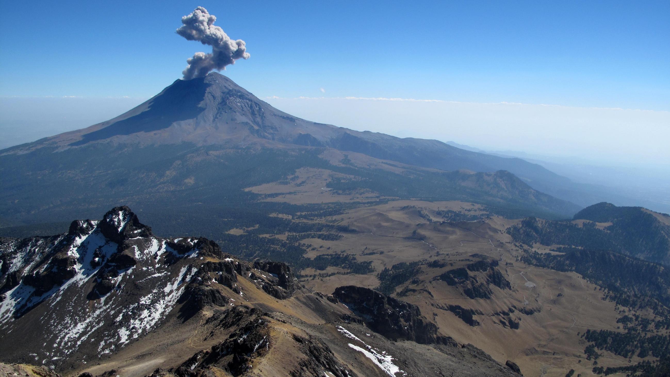 Vulkan in Mexiko: Popocatépetl