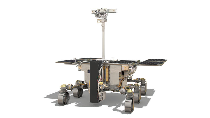 Rosalind-Franklin-Rover soll mit einem Bohrer die Marsoberfläche untersuchen