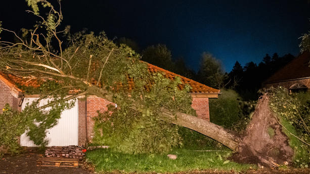 Wenn heftige Sturmböen Dächer abdecken und umfallende Bäume Autos unter sich begraben, dann ist der Schaden hoch. Wer bei Unwetterschäden zahlt und was Betroffene beachten sollten.
