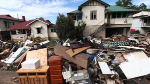 FLOODS NSW, Scenes in South Lismore , NSW, Wednesday , March 9, 2022. Lismore has been among the regional areas devastated by the floods, where four people have died, hundreds displaced and thousands of homes and businesses destroyed. ACHTUNG: NUR REDAKTIONELLE NUTZUNG, KEINE ARCHIVIERUNG UND KEINE BUCHNUTZUNG LISMORE NSW AUSTRALIA PUBLICATIONxINxGERxSUIxAUTxONLY Copyright: xJASONxOBRIENx 20220309001633072761