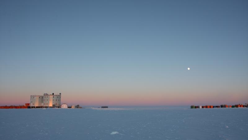 HANDOUT - Concordia research base in the Antarctic summer, pictured 19 Decembver 2012. Concordia was built in the largest desert in the world. A vast expanse of snow the nearest habitation is some 600 km away. ESA sponsors a medical research doctor t