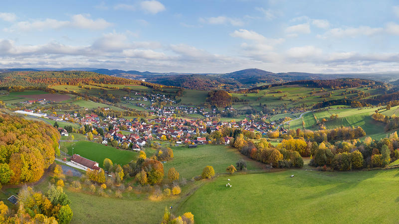 Das Örtchen Züntersbach im Main-Kinzig-Kreis: Hier leben viele Pendler aus dem Rhein-Main-Gebiet. 