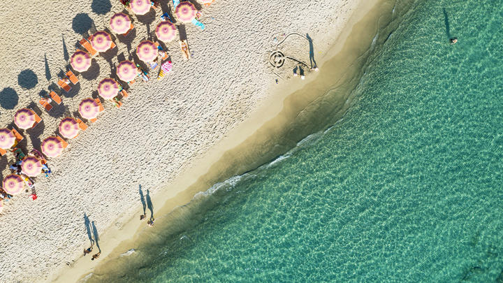 Strand in Italien
