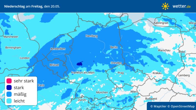 Unwetter-Fahrplan Deutschland Aktuell: Freitag Mit Gewittern ...