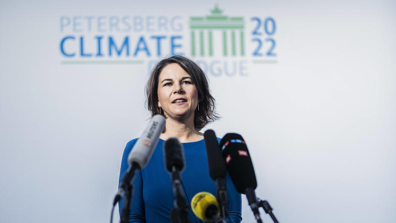  Annalena Baerbock beim Petersberger Klimadialog