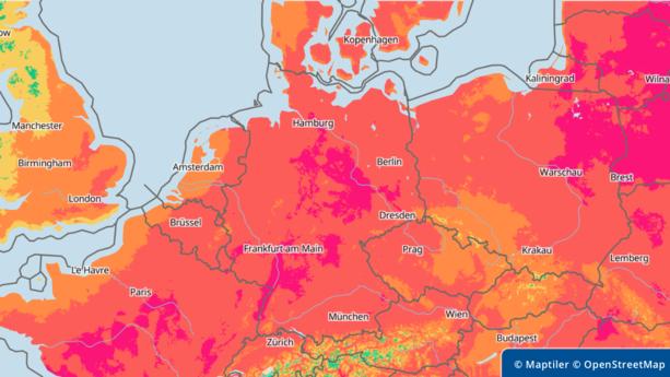 Noch tosen in einigen Landesteilen Gewitter und sorgen für ein Ende der Hitzewelle mit einem durchaus genusstauglichen Wochenende. Doch schon nächste Woche will die Hitze in die nächste Runde gehen. Auch extreme Werte sind möglich.