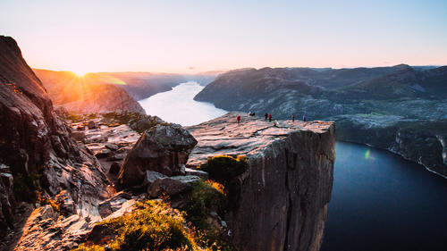 Natur in Norwegen für tollen Urlaub