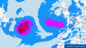 Sturmgefahr in Europa wird größer