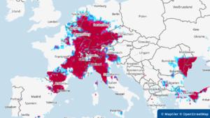 Hier drohen am Wochenende teilweise schwere Gewitter