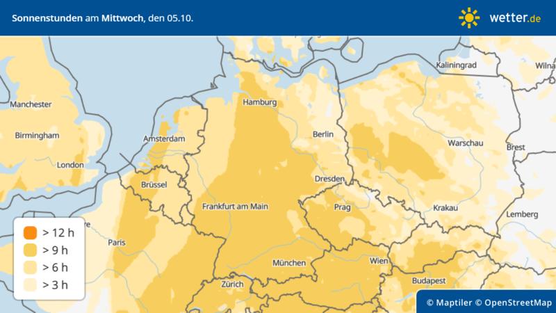 Herbst 2022: Goldener Oktober in Deutschland?