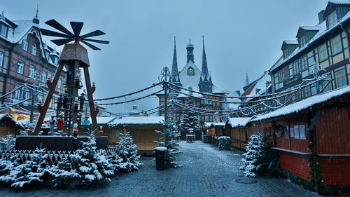Schnee und Glätte