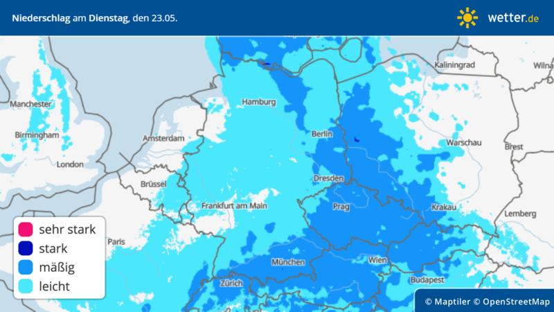 Unwetter-Fahrplan Für Deutschland: Sommertage Enden Mit Starkregen ...