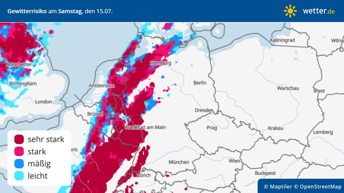 Hitze Und Unwetter In Deutschland: Vom Sonnenschein Und Fast 40 Grad Zu ...