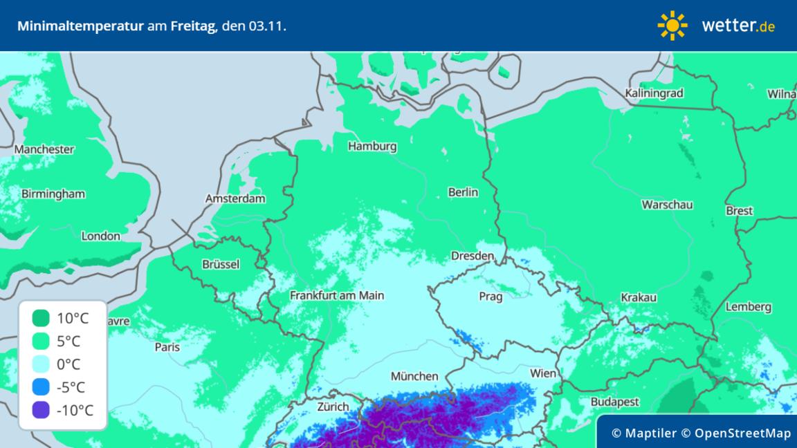 SchneePrognose aktuell Jetzt lässt der Winter grüßen wetter.de