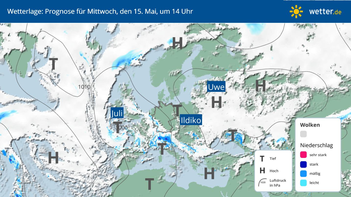 Unwetter Fahrplan F R Deutschland Gewitter Dauerregen Hagel Sturm