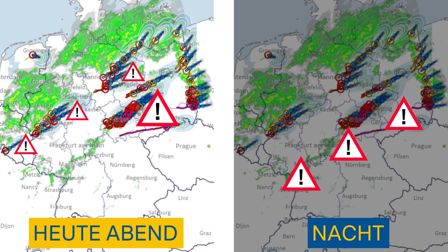 Wetter Und Wetterthemen Am 18.06.2024: Tornadogefahr: Gefährliche ...