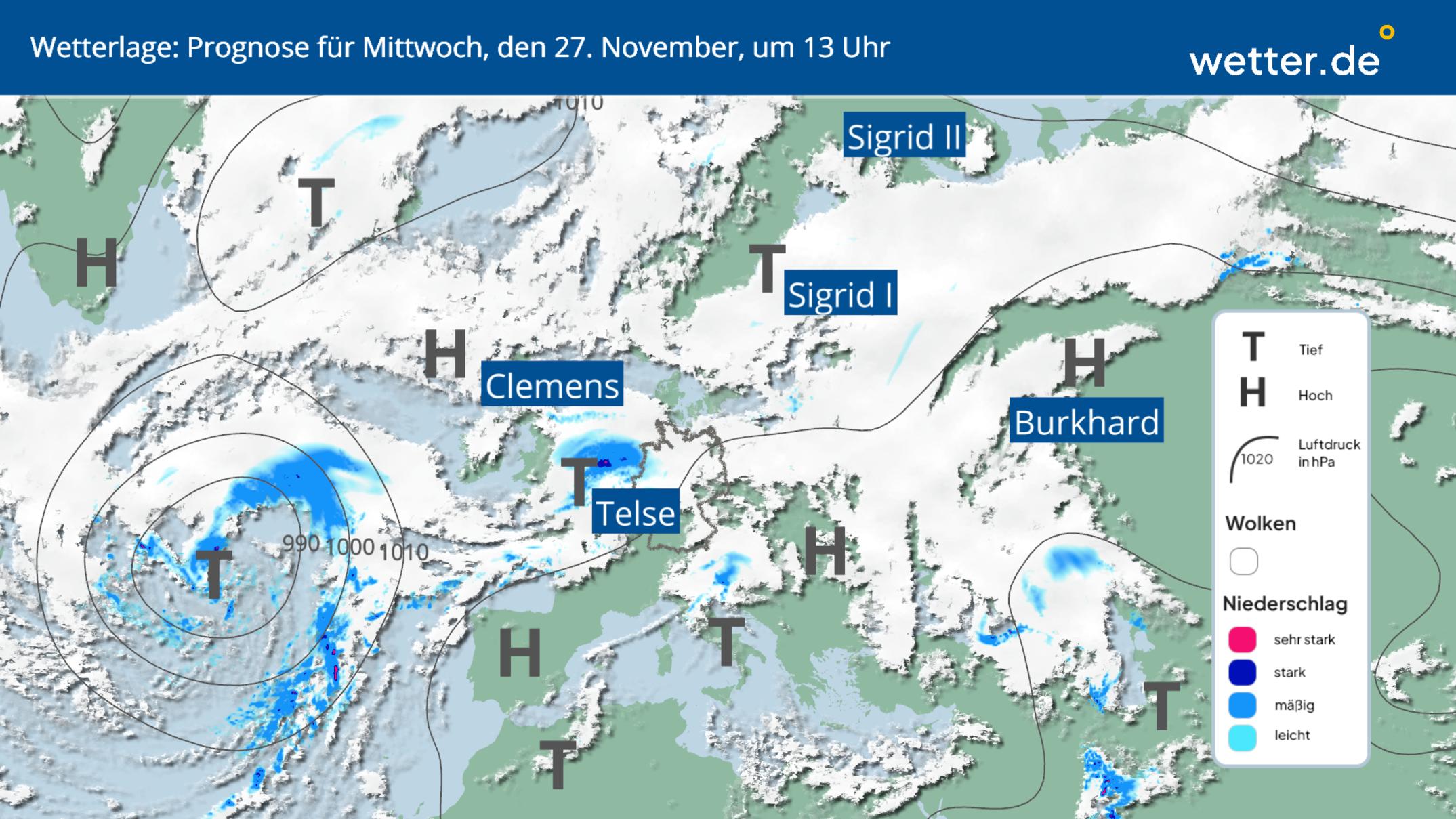 7-Tage-Wettertrend: Übergang Vom Herbst Zum Winter Mit Freundlichen ...